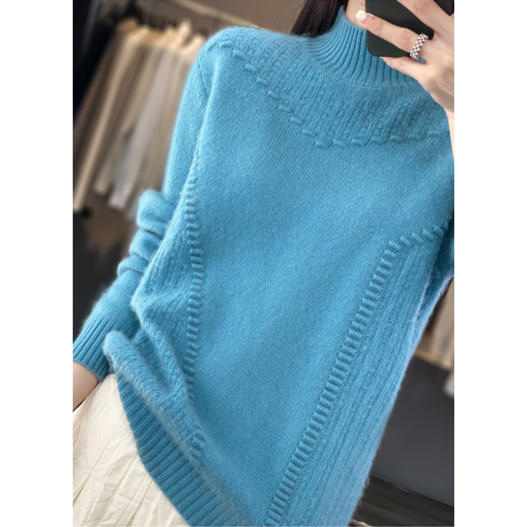 Marceline™ - Mid-Rise Collar Knit Sweater