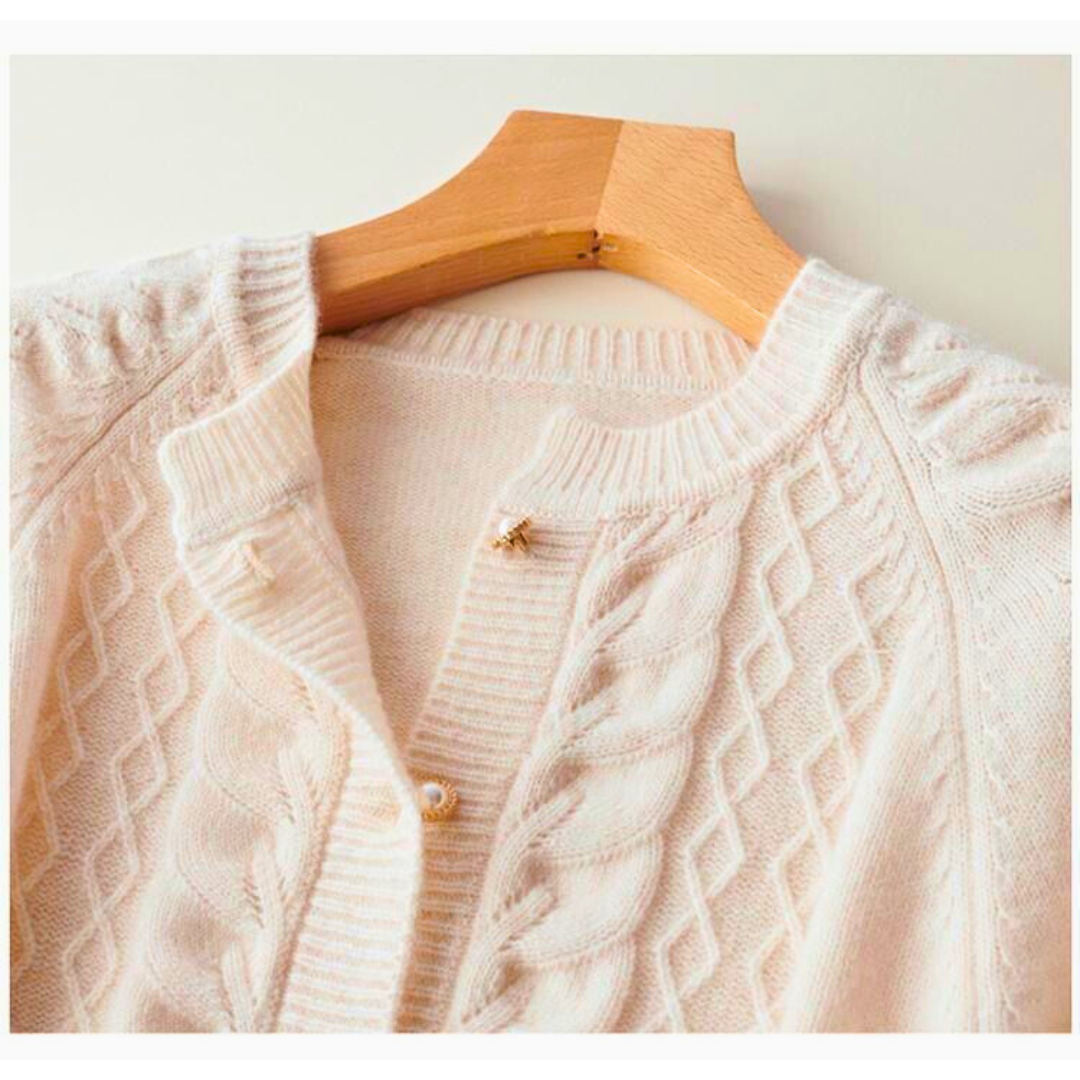 Alexandrine™ - Women's Crew Neck Wool Vest