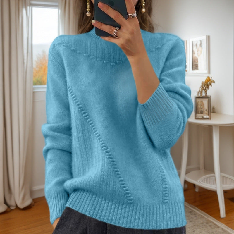 Marceline™ - Mid-Rise Collar Knit Sweater