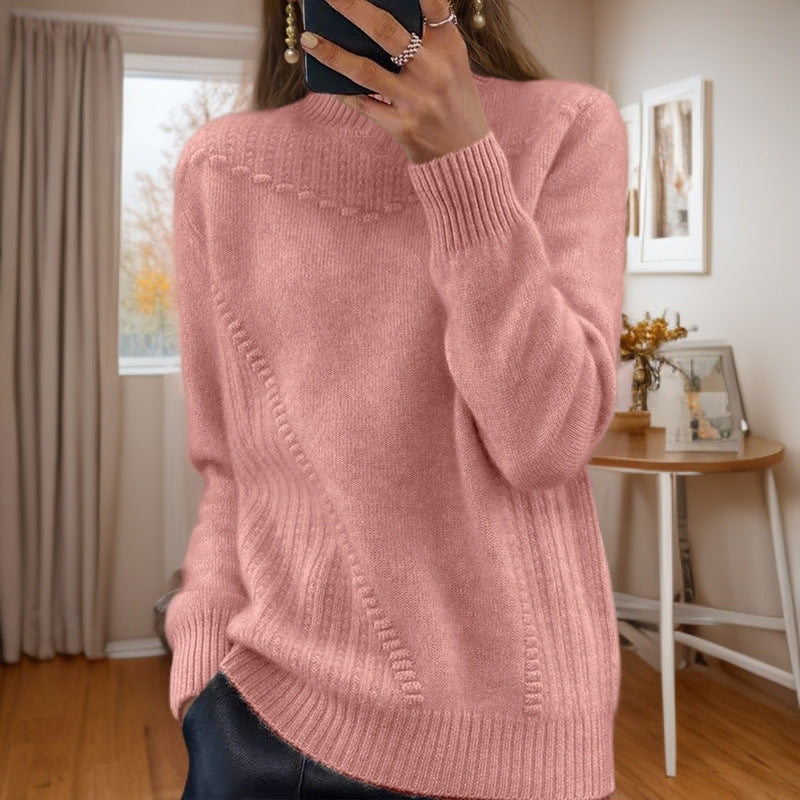 Marceline™ - Mid-Rise Collar Knit Sweater