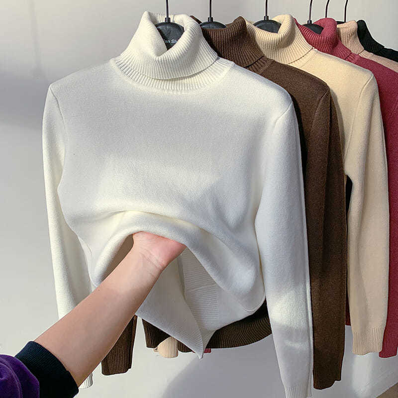 Clementine™ - High Neck Sweater Elegance and Warmth for Winter