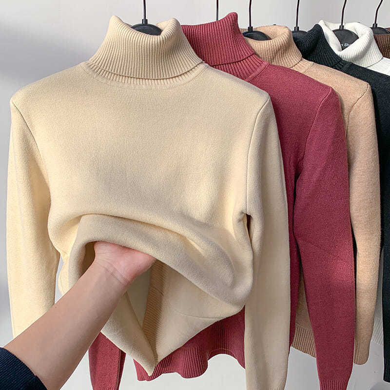 Clementine™ - High Neck Sweater Elegance and Warmth for Winter